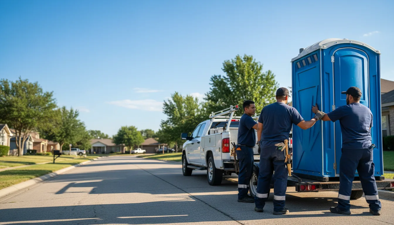 Portable Toilet Rental in Bogata, TX near me